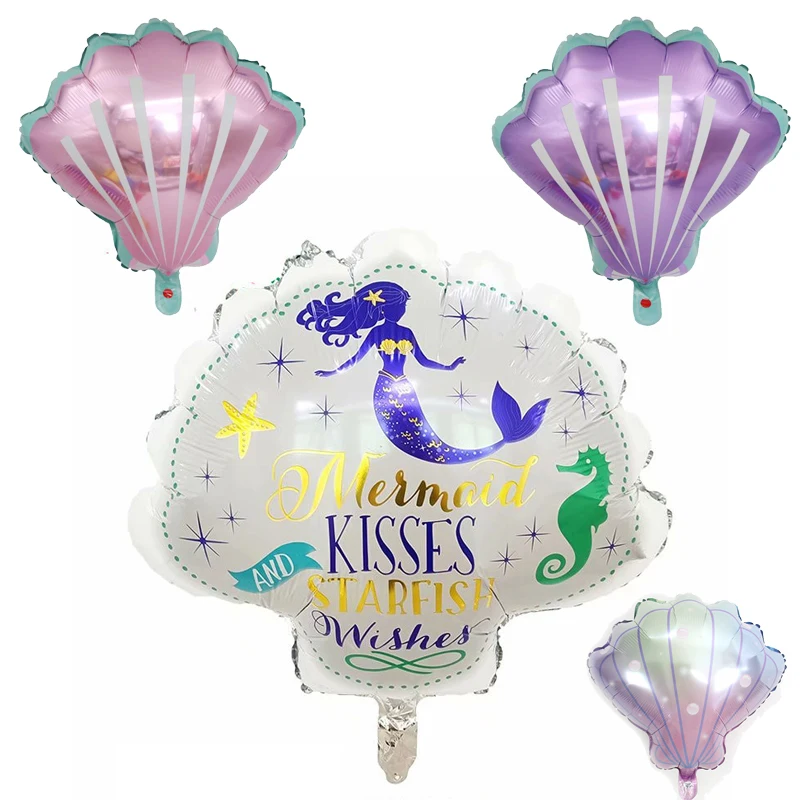 Shell Mermaid Aluminum Film Balloon Wedding Valentine's Day Balloon Birthday Party Decoration Floating Air Balloon
Shell Mermaid Aluminum Film Balloon Wedding Valentine's Day Balloon Birthday Party Decoration Floating Air Balloon
