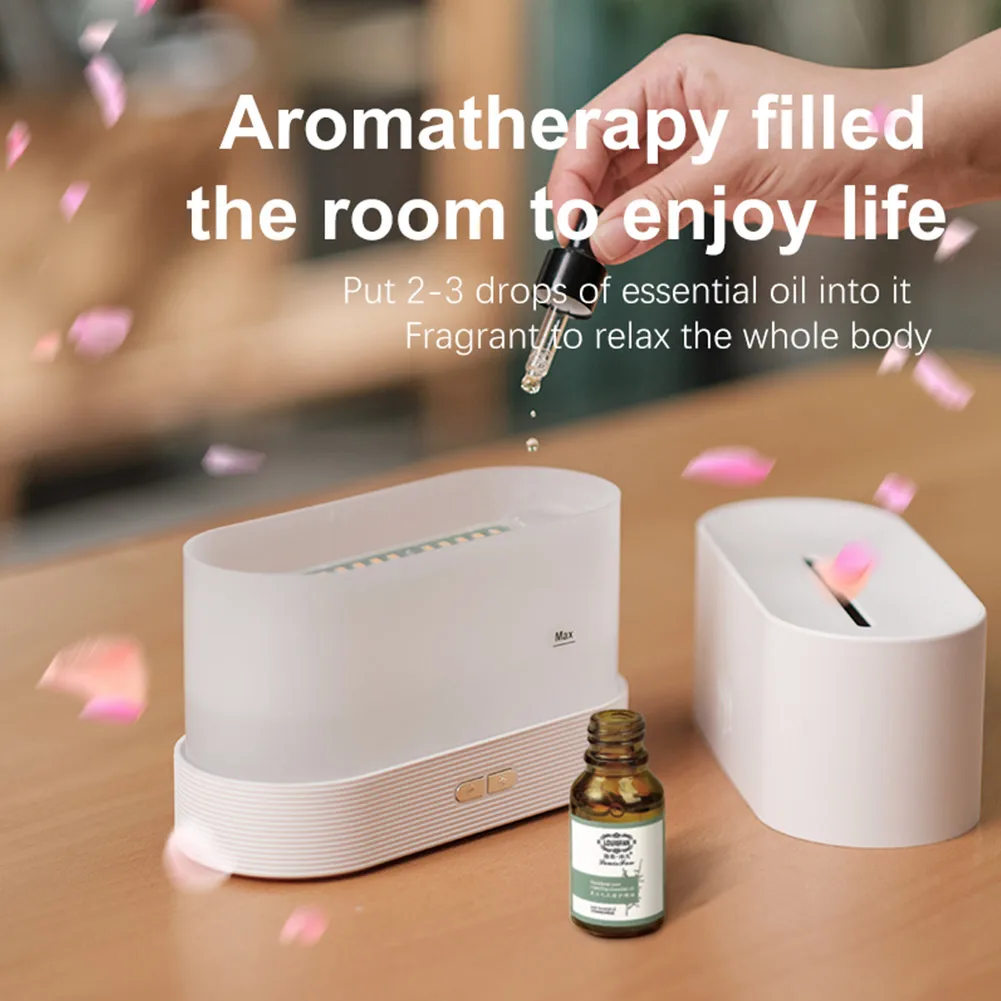 Air Purifier 180ml USB Essential Oil Diffuser Simulation Flame Ultrasonic Humidifier Home Off A Variety Of Adjustable Spray Mode
Air Purifier 180ml USB Essential Oil Diffuser Simulation Flame Ultrasonic Humidifier Home Off A Variety Of Adjustable Spray Mode