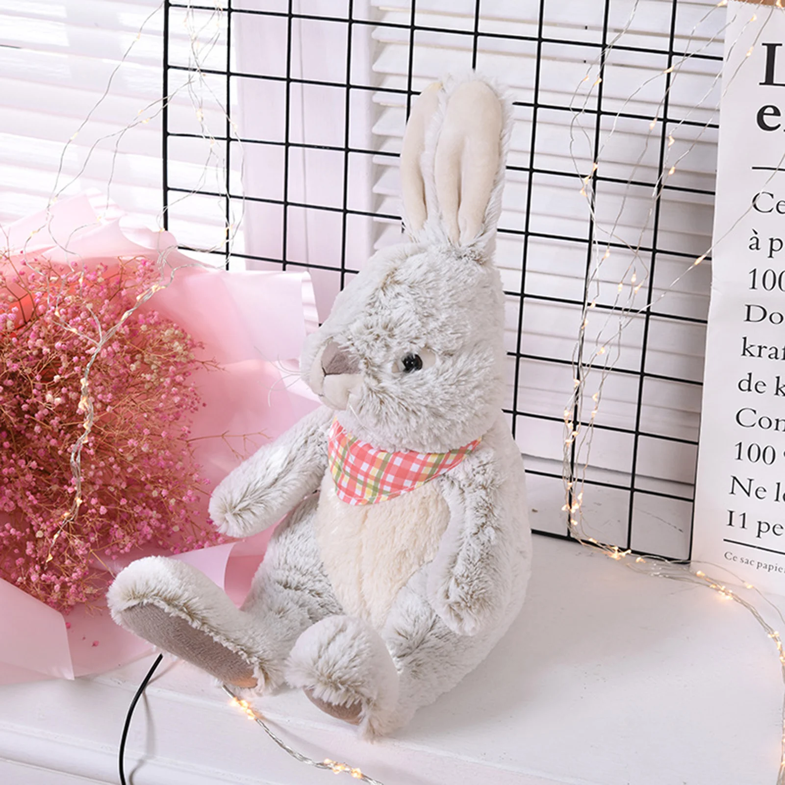 30cm Rabbit Doll Soft Plush Toy Long Ears Bunny Appease Toy For Kids Cute Plush Stuffed Animal Sleeping Toys Wedding Oranment
30cm Rabbit Doll Soft Plush Toy Long Ears Bunny Appease Toy For Kids Cute Plush Stuffed Animal Sleeping Toys Wedding Oranment