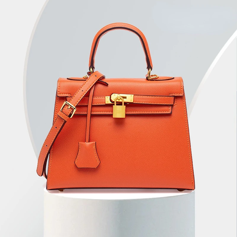 High-quality lychee pattern niche bags women's 2022 new all-match portable Kelly bags fashion single shoulder messenger bag
High-quality lychee pattern niche bags women's 2022 new all-match portable Kelly bags fashion single shoulder messenger bag