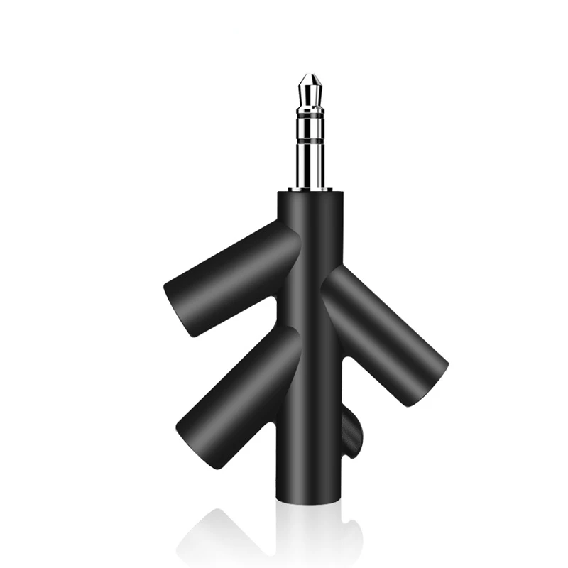 Smartphone Player Audio Cables 3.5mm Earphone Adapter 1Male to 2 4 Female Jack Adapter Plug Stereo Headphone Splitter for PC/MP3
Smartphone Player Audio Cables 3.5mm Earphone Adapter 1Male to 2 4 Female Jack Adapter Plug Stereo Headphone Splitter for PC/MP3