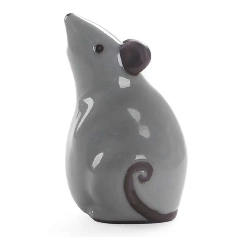 Ceramic Ornaments Zodiac Mouse Tea Set Accessories Figurine Tea Pet Zisha Ru Kiln Home Crafts Decorative
Ceramic Ornaments Zodiac Mouse Tea Set Accessories Figurine Tea Pet Zisha Ru Kiln Home Crafts Decorative