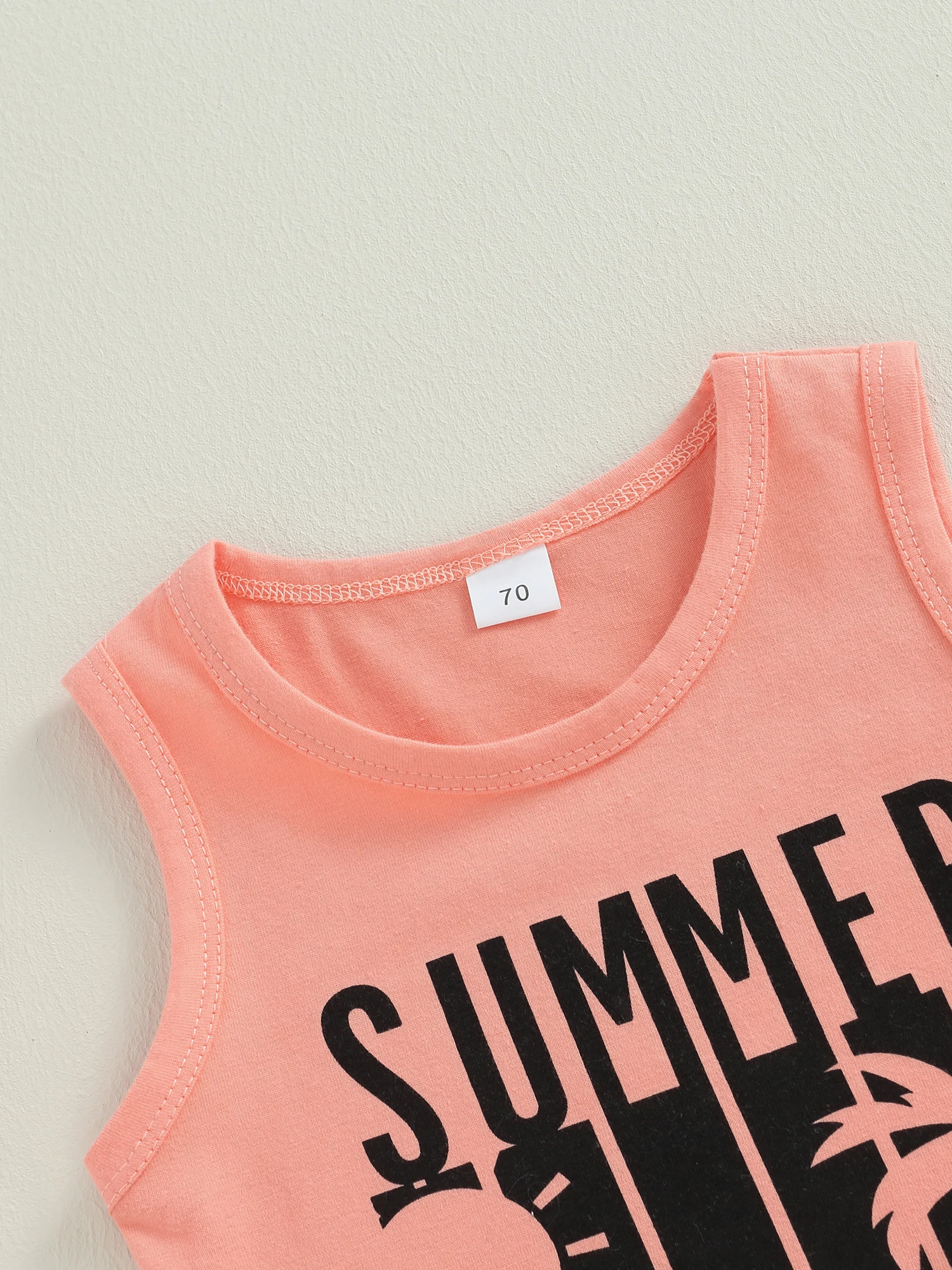 Toddler Baby Boy Summer Outfits Letter Print Pink Sleeveless Tank Vests Solid Color Drawstring Shorts 2Pc Clothes Sets
Toddler Baby Boy Summer Outfits Letter Print Pink Sleeveless Tank Vests Solid Color Drawstring Shorts 2Pc Clothes Sets