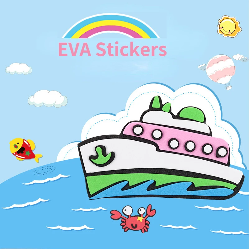 10Pcs 3D EVA Foam Sticker Puzzle Game DIY Cartoon Animal Learning Education Toys for Children Kids Multi-patterns Styles
10Pcs 3D EVA Foam Sticker Puzzle Game DIY Cartoon Animal Learning Education Toys for Children Kids Multi-patterns Styles