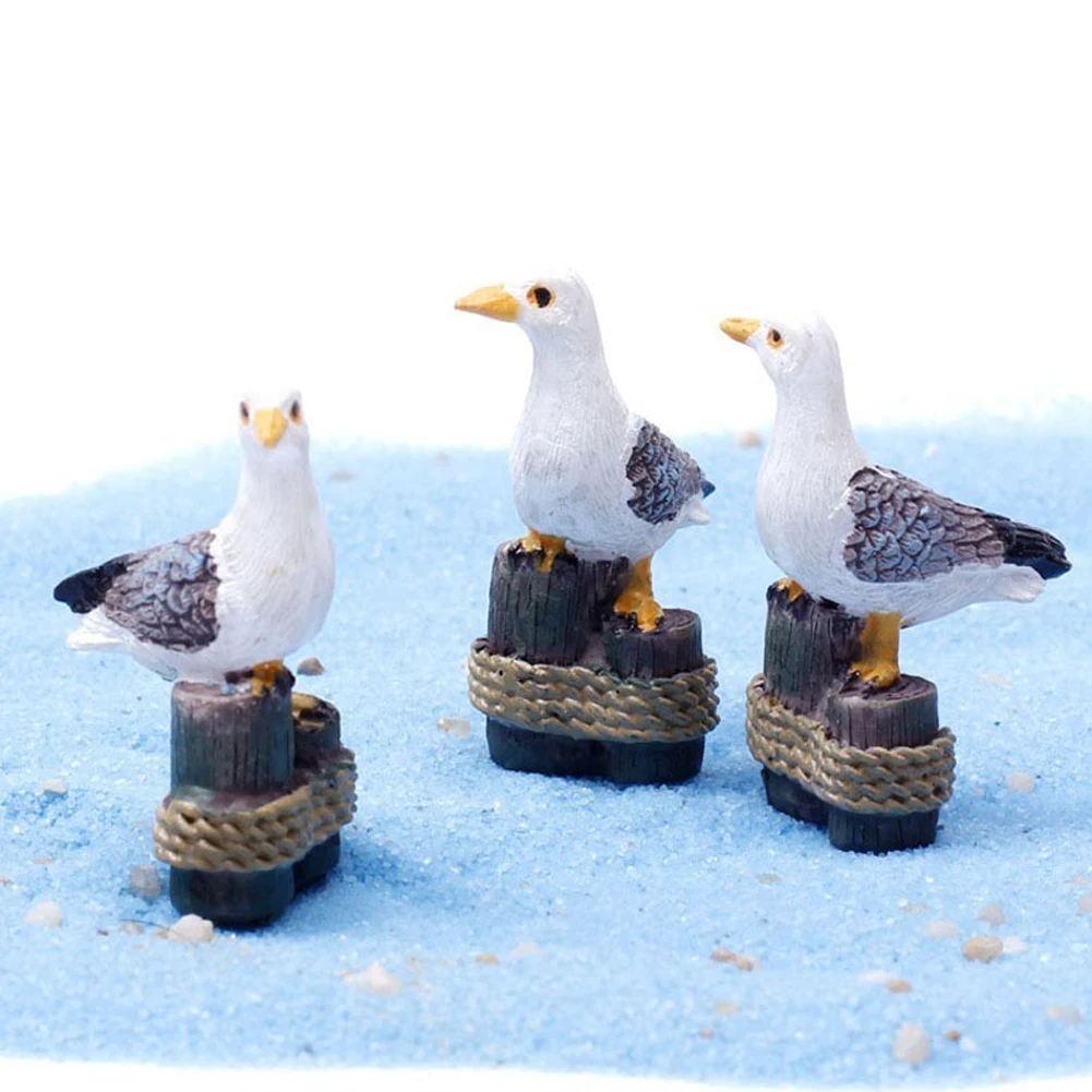 3pcs Sea Bird Seagull Stand Stump Miniature Fairy Garden Houses Decoration Mini Craft Micro Landscaping Decor DIY Accessories
3pcs Sea Bird Seagull Stand Stump Miniature Fairy Garden Houses Decoration Mini Craft Micro Landscaping Decor DIY Accessories
