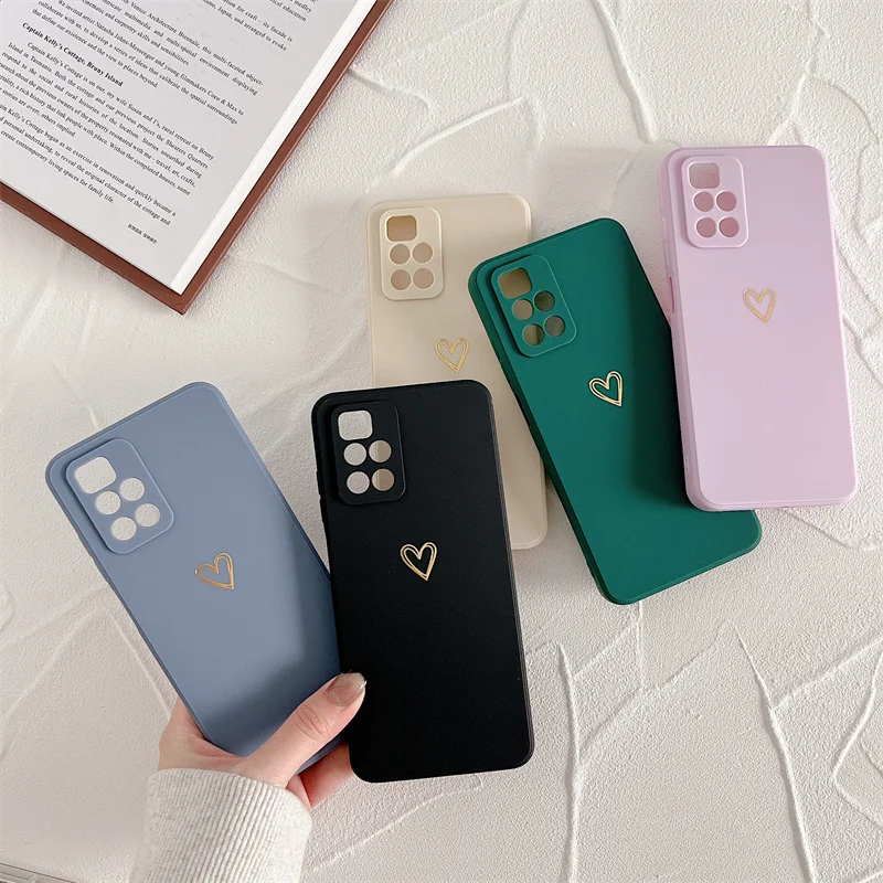 Gold Love Heart Phone Case For Xiaomi Redmi Note 9 9S 11S 10S 10 Pro Max 9A 9C Mi 11T 11 Ultra Lite Poco X3 NFC Silicone Cover
Gold Love Heart Phone Case For Xiaomi Redmi Note 9 9S 11S 10S 10 Pro Max 9A 9C Mi 11T 11 Ultra Lite Poco X3 NFC Silicone Cover