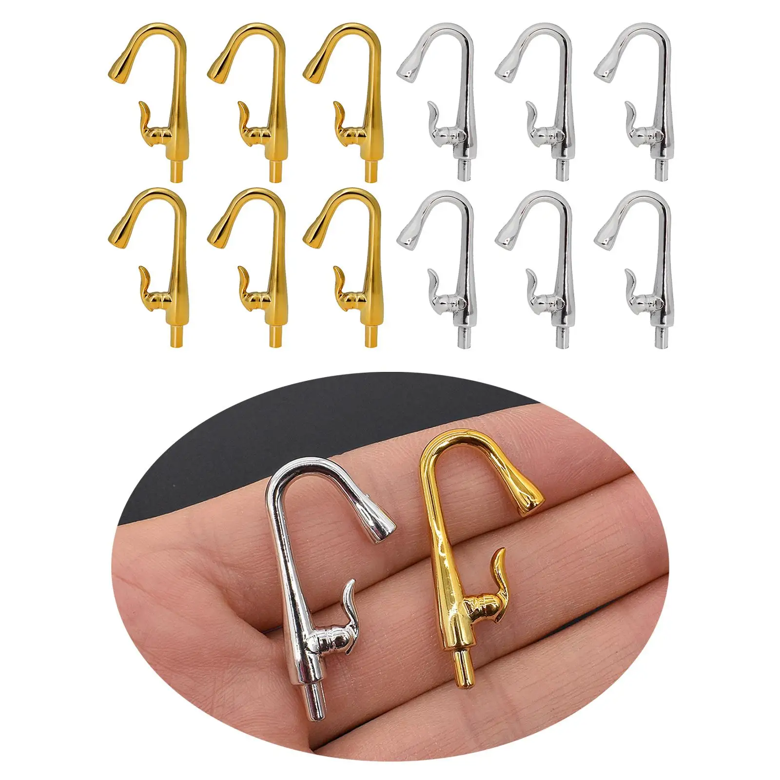Plastic Dollhouse Miniature Faucet Ornament Furniture Model for Life Scene Decoration
Plastic Dollhouse Miniature Faucet Ornament Furniture Model for Life Scene Decoration
