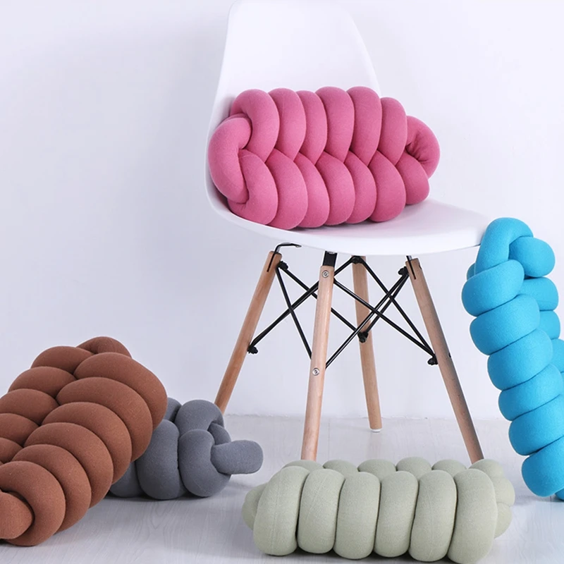 Nordic Soft Knot Cushions Bed Stuffed Pillow Living Room Deco Solid Color Handmade Cushion
Nordic Soft Knot Cushions Bed Stuffed Pillow Living Room Deco Solid Color Handmade Cushion