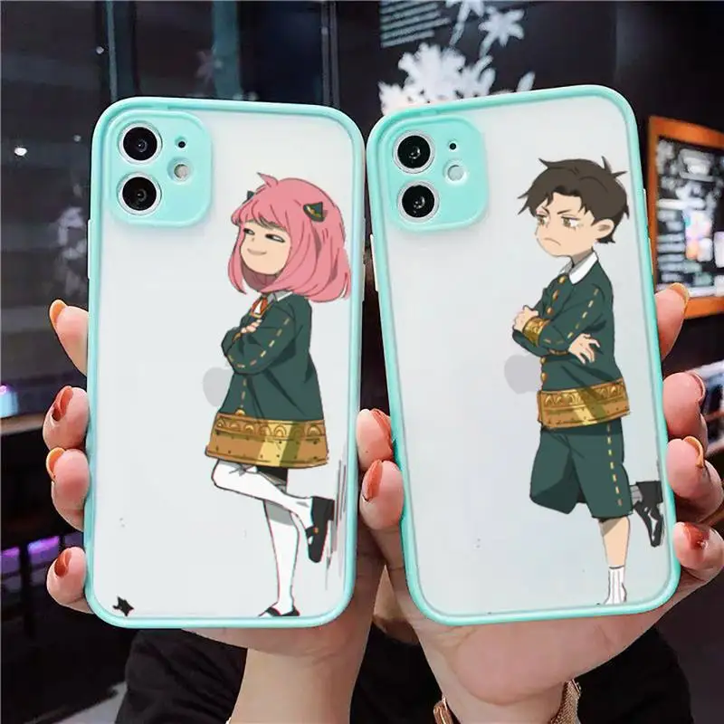 Spy X Family Anya Couple anime Phone Case matte transparent For iphone 14 11 12 13 plus mini x xs xr pro max cover
Spy X Family Anya Couple anime Phone Case matte transparent For iphone 14 11 12 13 plus mini x xs xr pro max cover