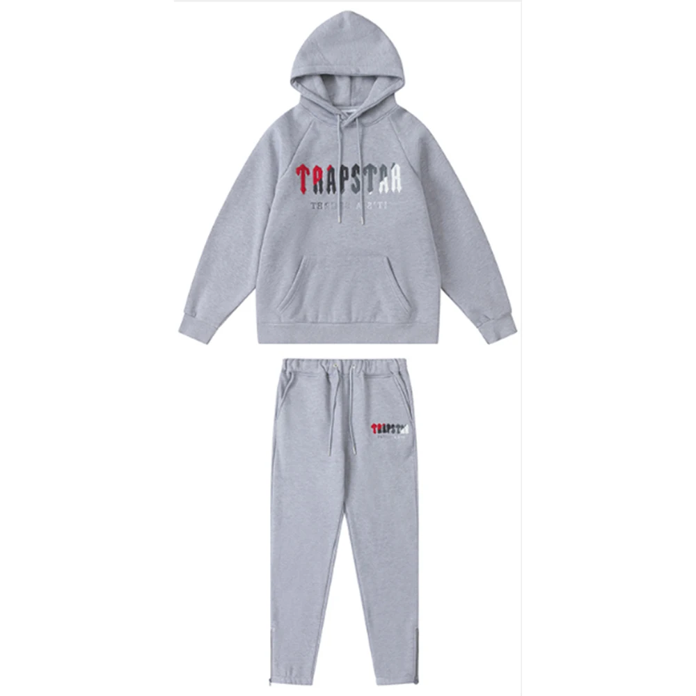 Trapstar Long Sleeve Sweatshirt Sweatpants Set Men's Hoodie Set 2022 Fashion Men's Women's Streetwear Men's Sportswear
Trapstar Long Sleeve Sweatshirt Sweatpants Set Men's Hoodie Set 2022 Fashion Men's Women's Streetwear Men's Sportswear