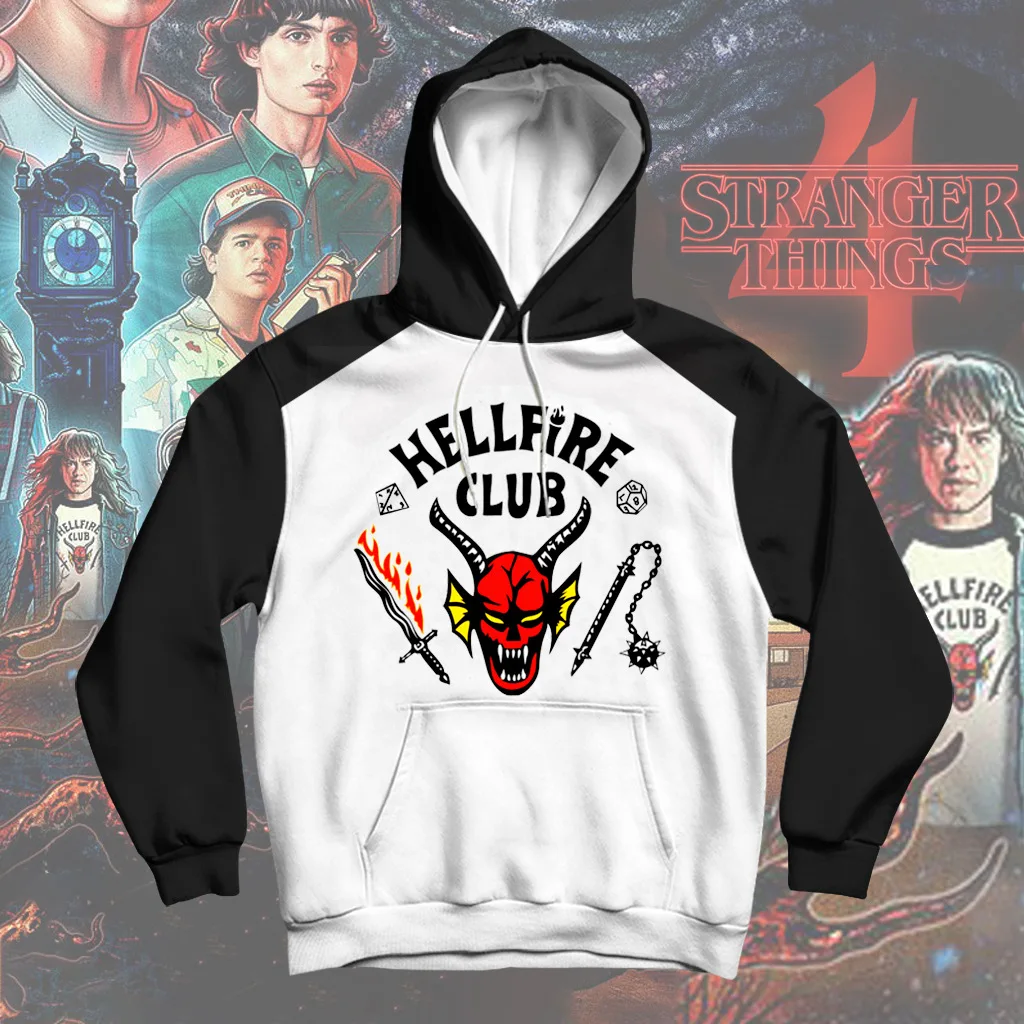 2022 THINGS 4 Hellfire Club Hoodies Long Sleeve T Shirt STR TV Youthful Vitality Upside Down Tshirt Eleven Shirt Unisex Clothing
2022 THINGS 4 Hellfire Club Hoodies Long Sleeve T Shirt STR TV Youthful Vitality Upside Down Tshirt Eleven Shirt Unisex Clothing