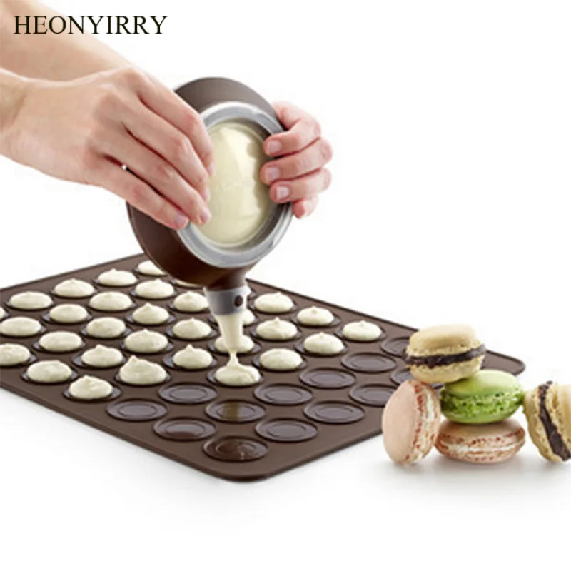 Silicone Macaron Pastry Oven Baking Mould 30-Cavity DIY Cake Roll Mat Cake Pad Baking Mat Molds Patisserie 3D Mould Sheet Mat
Silicone Macaron Pastry Oven Baking Mould 30-Cavity DIY Cake Roll Mat Cake Pad Baking Mat Molds Patisserie 3D Mould Sheet Mat