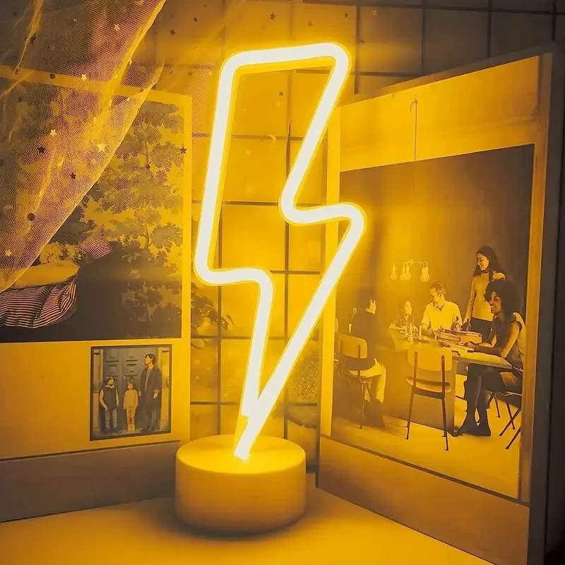 Неоновая вывеска Молния для спальни
Неоновая вывеска Молния для спальни