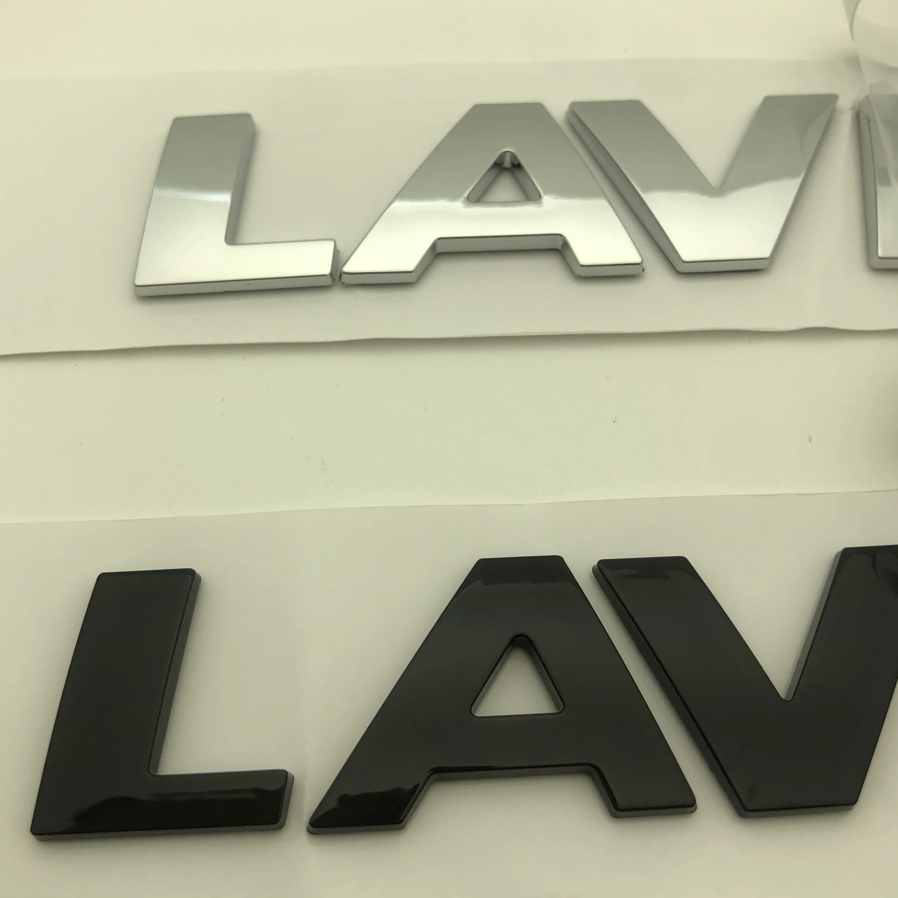 Car Sticker Rear Trunk Lid LA-VI-DA Logo Letter Emblem For V-VV Styling Accessories
Car Sticker Rear Trunk Lid LA-VI-DA Logo Letter Emblem For V-VV Styling Accessories