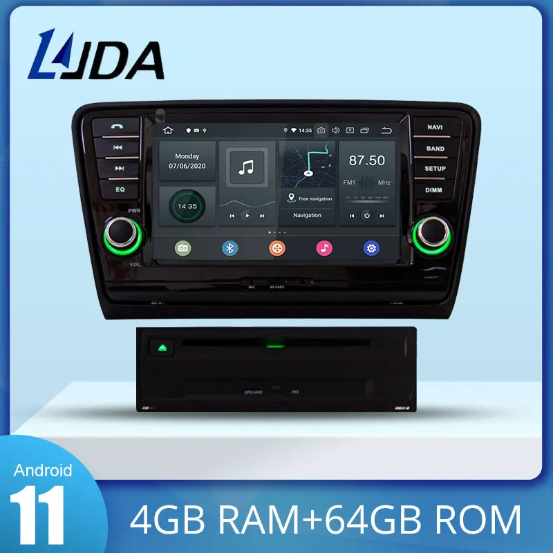 Автомобильный DVD-плеер LJDA Android 11 для SKODA Octavia 2013 2014 2015 мультимедийный GPS-навигатор 1 Din автомобильный радиоприемник IPS стерео WIFI DSP
Автомобильный DVD-плеер LJDA Android 11 для SKODA Octavia 2013 2014 2015 мультимедийный GPS-навигатор 1 Din автомобильный радиоприемник IPS стерео WIFI DSP