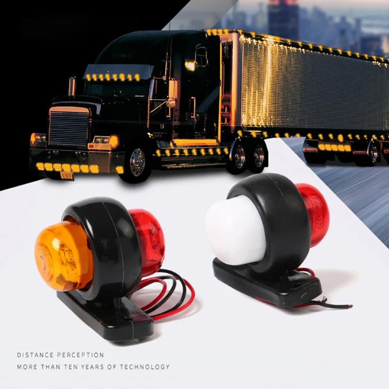 Truck Trailer Lights LED Side Marker Position Lamp Lorry Tractor Clearance Lamps Parking Light Red White/Amber 
Truck Trailer Lights LED Side Marker Position Lamp Lorry Tractor Clearance Lamps Parking Light Red White/Amber