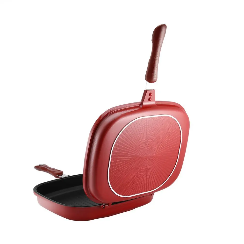 Double-Sided Frying Pan Non-Stick Barbecue Cooking Tool Stable Durable And Reliable Cookware Kitchen Accessories Cooking Tool
Double-Sided Frying Pan Non-Stick Barbecue Cooking Tool Stable Durable And Reliable Cookware Kitchen Accessories Cooking Tool