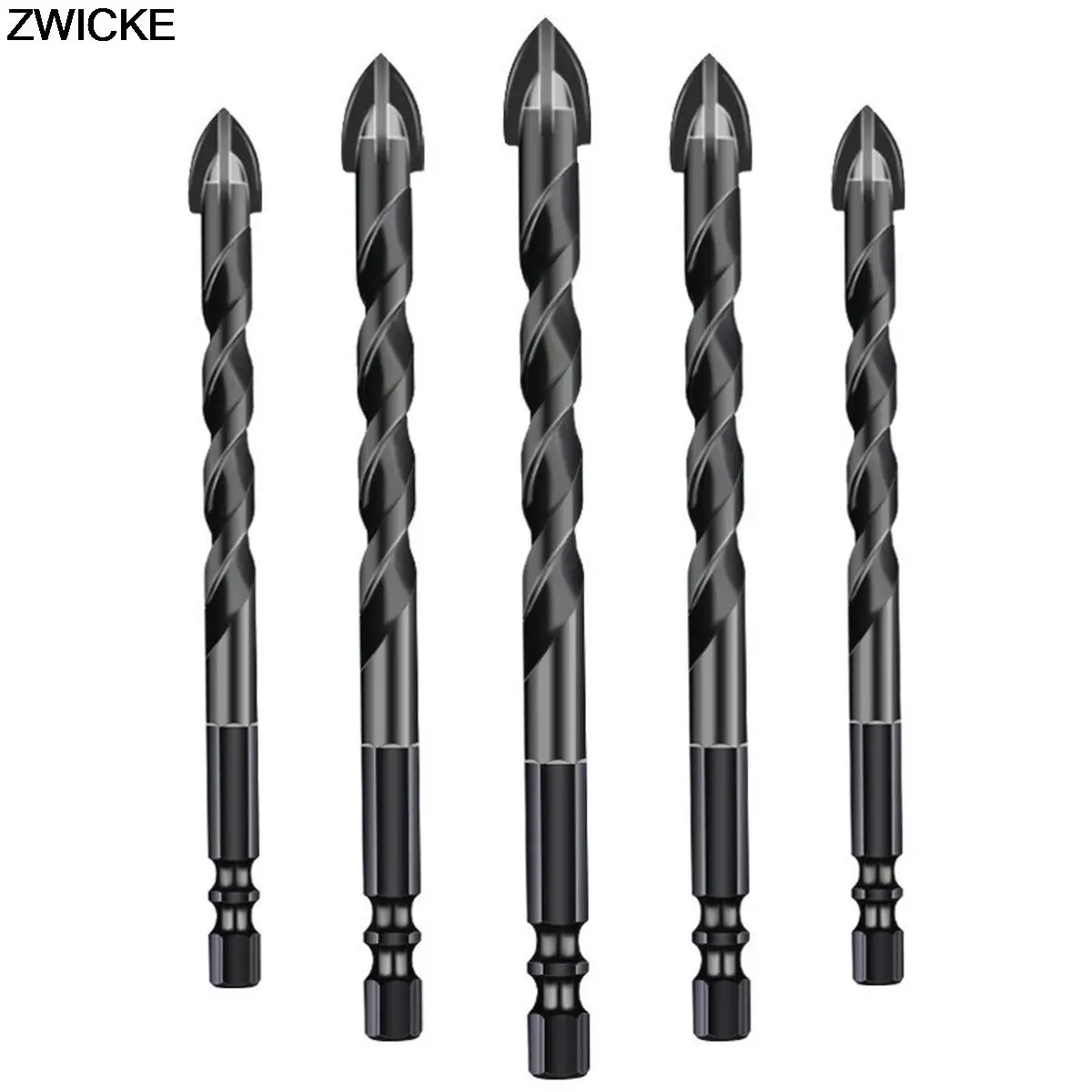 Cross Tile Drill Bits Set Alloy Triangle Twist Drill Stone Glass Ceramic Concrete Drill Bits Hole Opener For Metal Wood Drilling
Cross Tile Drill Bits Set Alloy Triangle Twist Drill Stone Glass Ceramic Concrete Drill Bits Hole Opener For Metal Wood Drilling