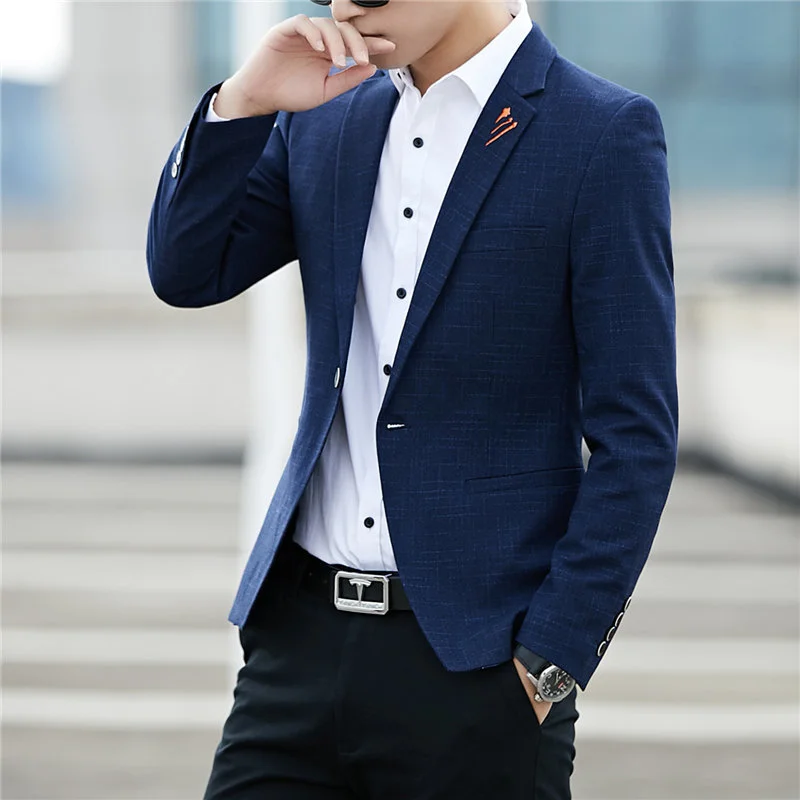 Autumn and winter new fashion men slim business large size youth Korean version with fleece thickened men's small suit
Autumn and winter new fashion men slim business large size youth Korean version with fleece thickened men's small suit