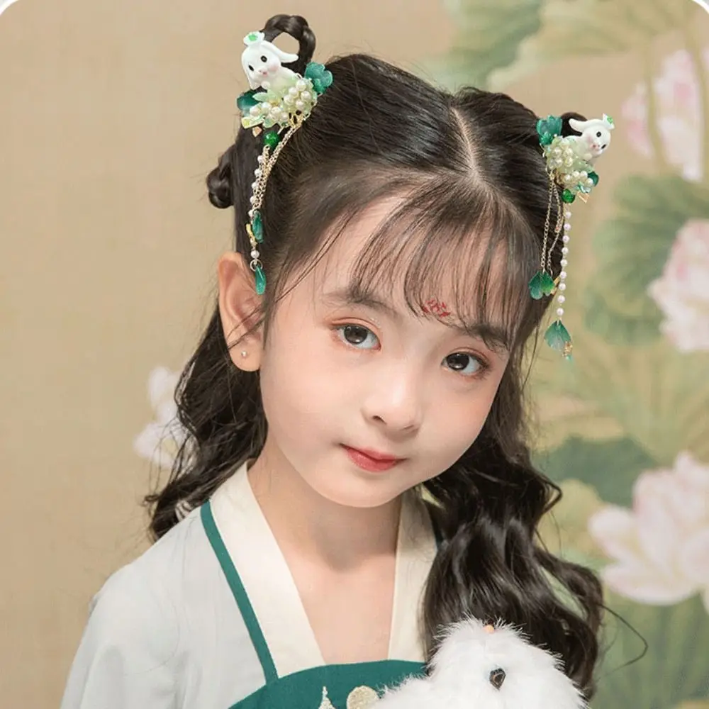 Hanfu заколка для волос в форме древнего кролика с кисточкой принцессы детская заколка для волос в китайском стиле аксессуары для волос
Hanfu заколка для волос в форме древнего кролика с кисточкой принцессы детская заколка для волос в китайском стиле аксессуары для волос