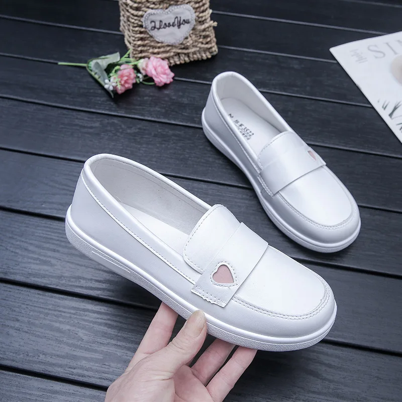 Nurse Shoes Female Soft Bottom White Breathable Medical Care Work Shoes Foot Comfortable Anti-Odor Non-Slip Flat Bottom
Nurse Shoes Female Soft Bottom White Breathable Medical Care Work Shoes Foot Comfortable Anti-Odor Non-Slip Flat Bottom
