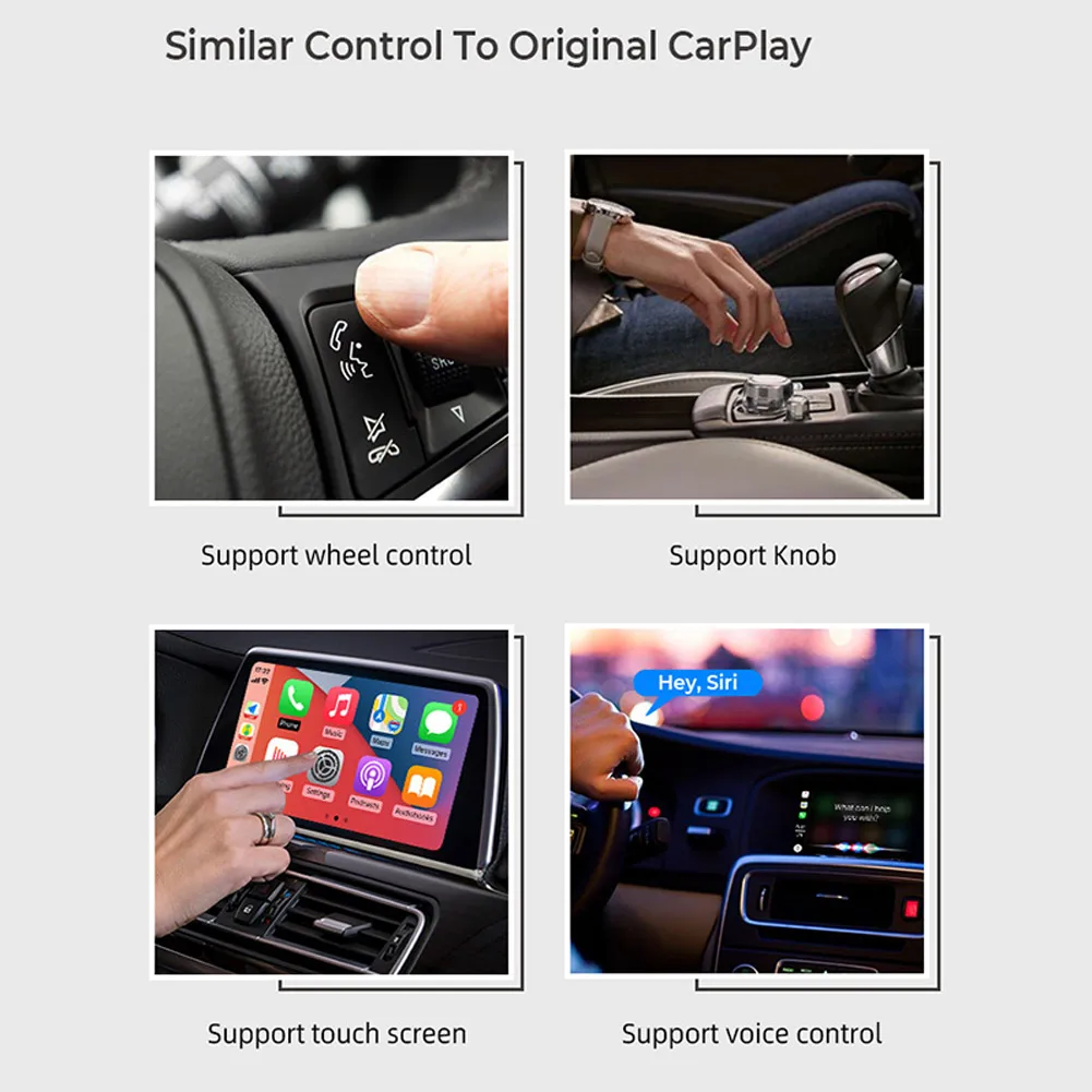 Carplay Ai Box Wired To Wireless USB Adapter Mini Carplay Car Multimedia Player Ai Box 4GB+64GB Audio Navigation Wireless
Carplay Ai Box Wired To Wireless USB Adapter Mini Carplay Car Multimedia Player Ai Box 4GB+64GB Audio Navigation Wireless