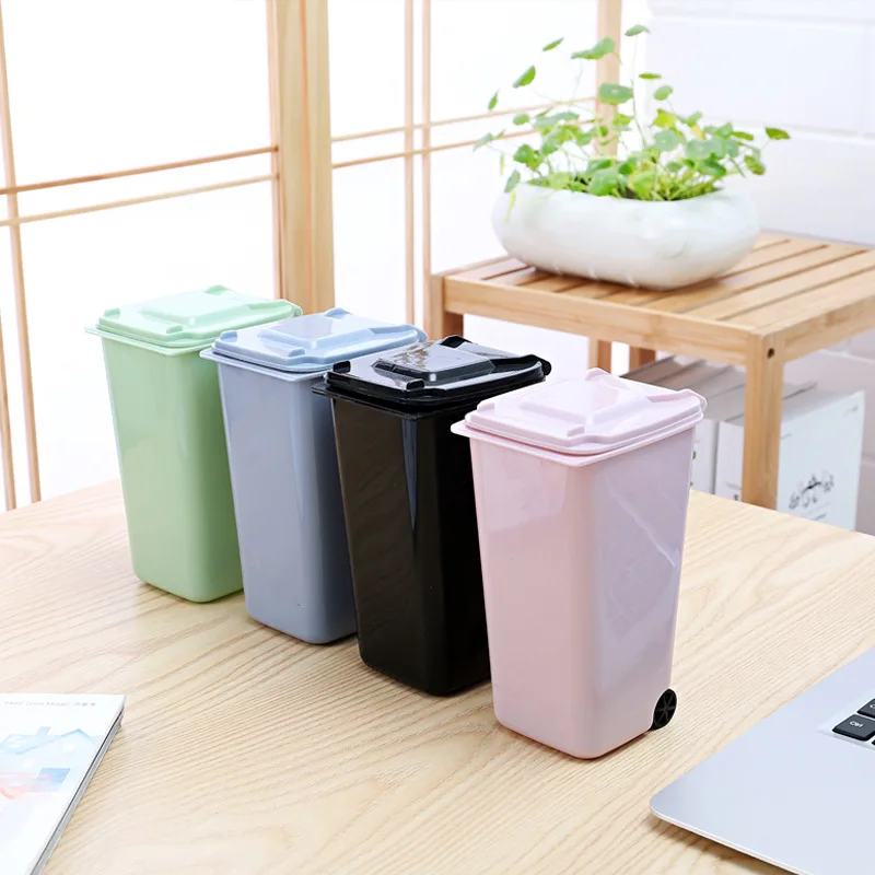 Mini Desktop Trash Can Plastic Multifunctional Pen Holder Living Room Office Desktop Paper Basket Square Trash Bucket Lixeira
Mini Desktop Trash Can Plastic Multifunctional Pen Holder Living Room Office Desktop Paper Basket Square Trash Bucket Lixeira