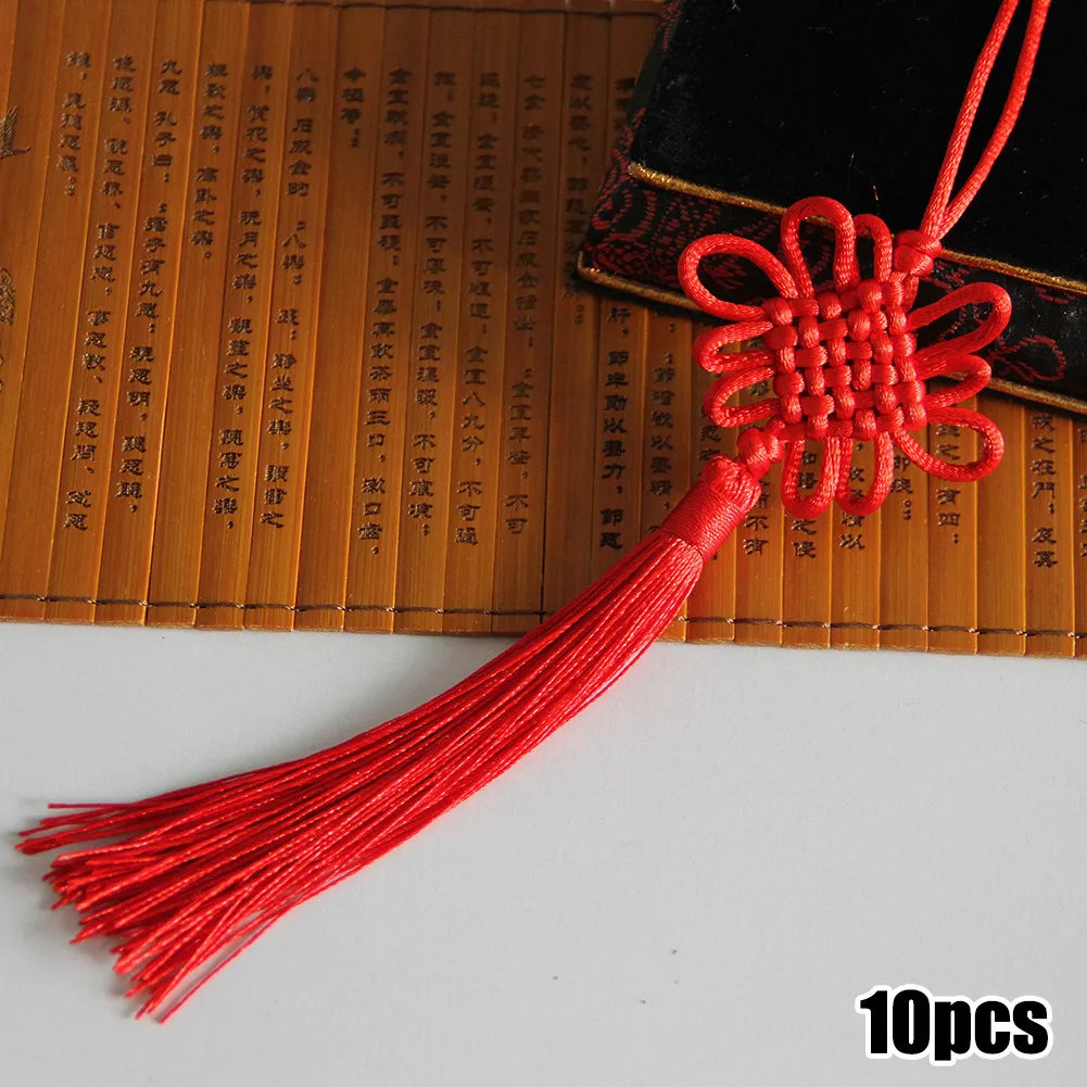 10pcs Spring Festival Chinese Knot Tassel Decoration Hand-Woven Car Interior Ornament Hanging For Chinese New Year Gift
10pcs Spring Festival Chinese Knot Tassel Decoration Hand-Woven Car Interior Ornament Hanging For Chinese New Year Gift