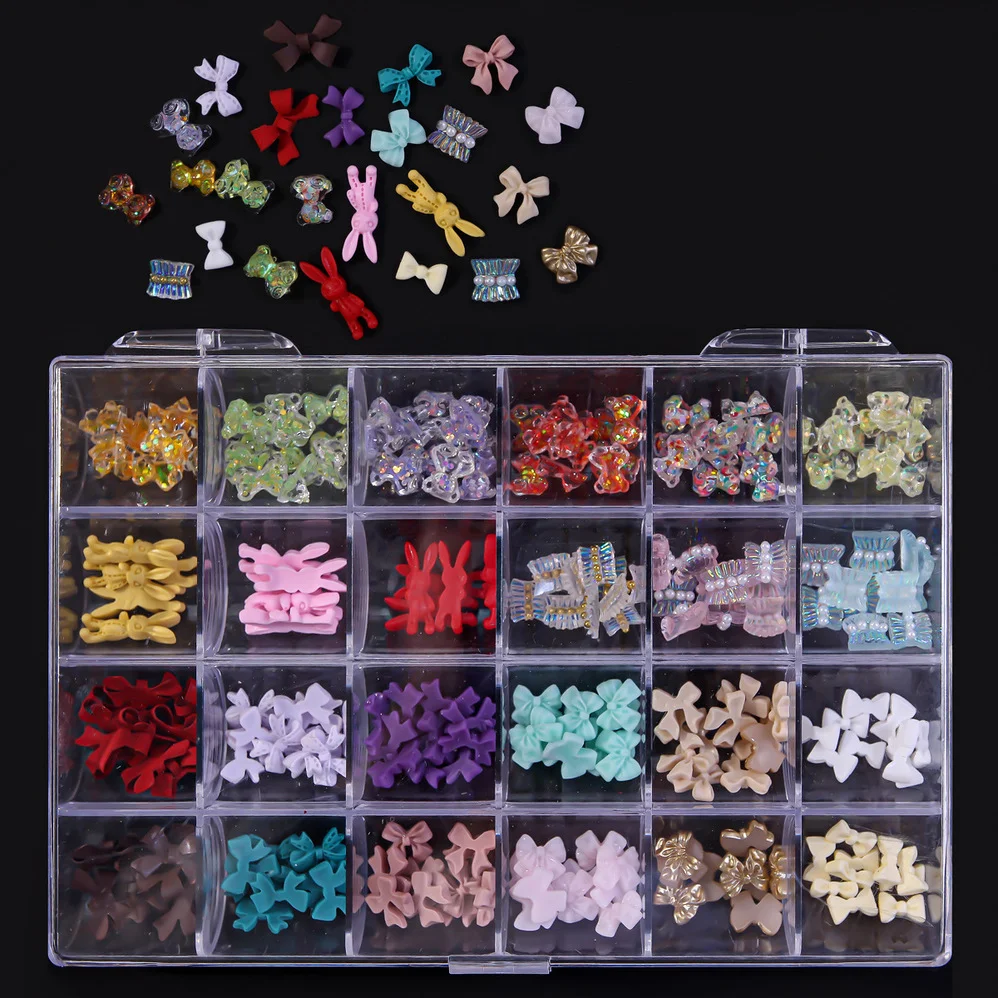 24 Grids Crystals Nails Charms Kawaii Kit Acrylic Flowe Alloy Crown DIY Jewelry Gemstones Nails Accessorie Nails Salon Wholesale 
24 Grids Crystals Nails Charms Kawaii Kit Acrylic Flowe Alloy Crown DIY Jewelry Gemstones Nails Accessorie Nails Salon Wholesale