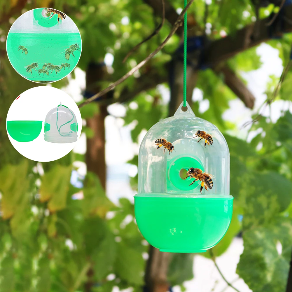 Reusable Wasp Trap Catcher for Fly Trap Wasp Deterrent Killer Reusable Bee Trap Catcher Food Bait Fly Catcher for Pest Control
Reusable Wasp Trap Catcher for Fly Trap Wasp Deterrent Killer Reusable Bee Trap Catcher Food Bait Fly Catcher for Pest Control