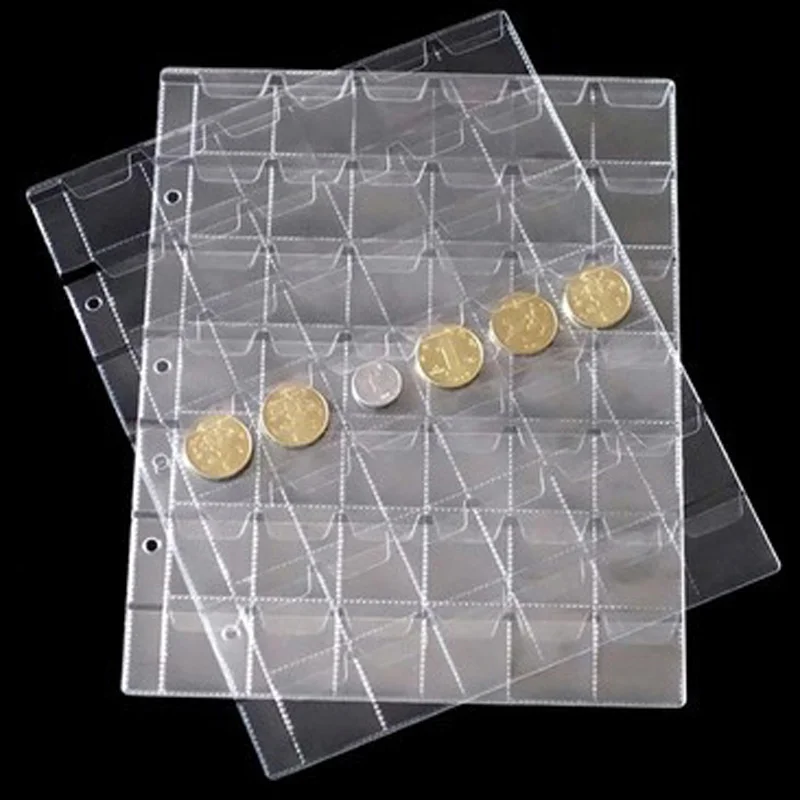 42 Pockets Coin Album Plastic Clear Coin Pocket Protectors Collections For Coin 28mm Postage Stamp Commemorative Coin Pockets
42 Pockets Coin Album Plastic Clear Coin Pocket Protectors Collections For Coin 28mm Postage Stamp Commemorative Coin Pockets