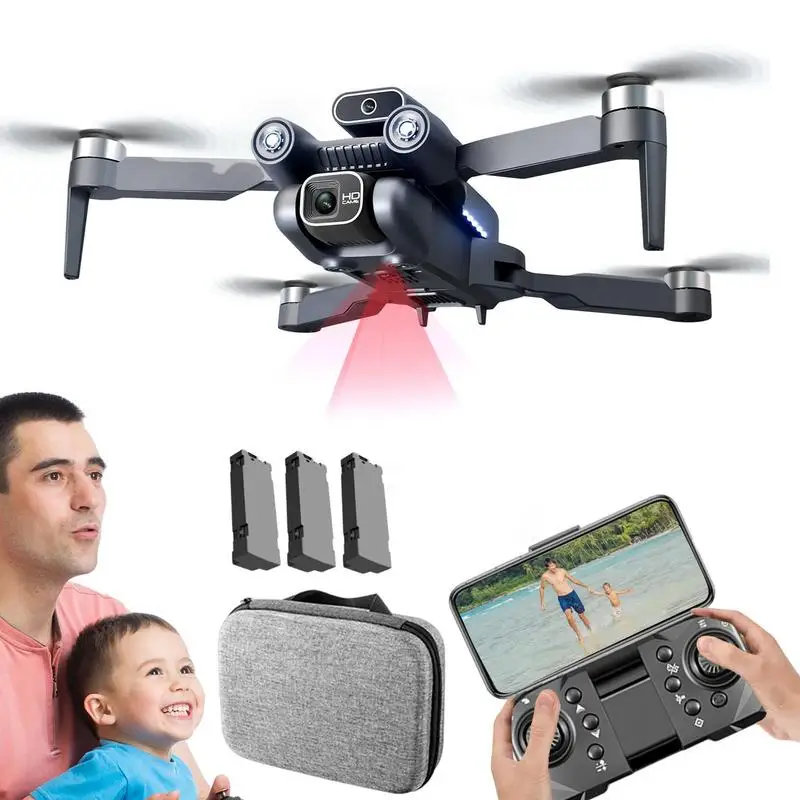 

New Adults Remote Control Drones GPS Drone With WiFi Live Video Auto Return Home Altitude Hold Follow Me Custom Flight Path