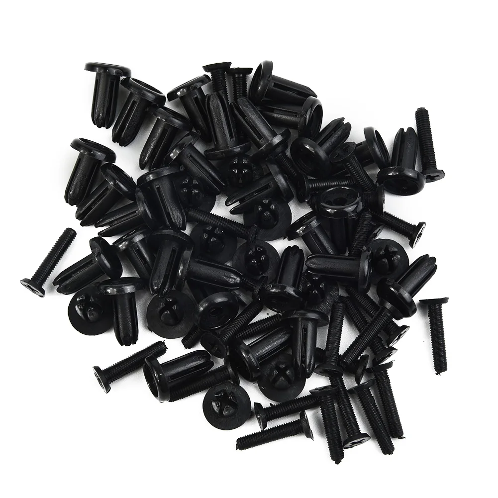 Car Cover Plat Retainers Fastener clips Fender rivets 50Pcs Nylon Auto Push pins Clamp Decor Accessory Trim Parts
Car Cover Plat Retainers Fastener clips Fender rivets 50Pcs Nylon Auto Push pins Clamp Decor Accessory Trim Parts
