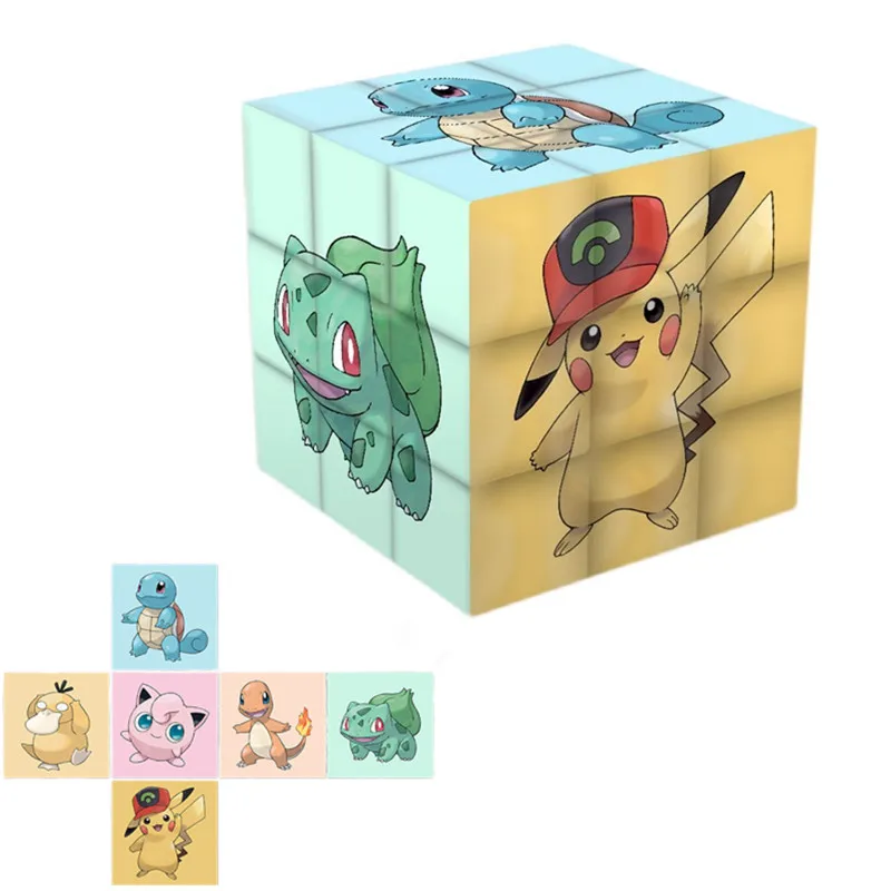Pokemon Pikachu Cartoon Kids Rubik Cube Toys Early Childhood Education Development Intellectual Children's Birthday Gifts Toys
Pokemon Pikachu Cartoon Kids Rubik Cube Toys Early Childhood Education Development Intellectual Children's Birthday Gifts Toys