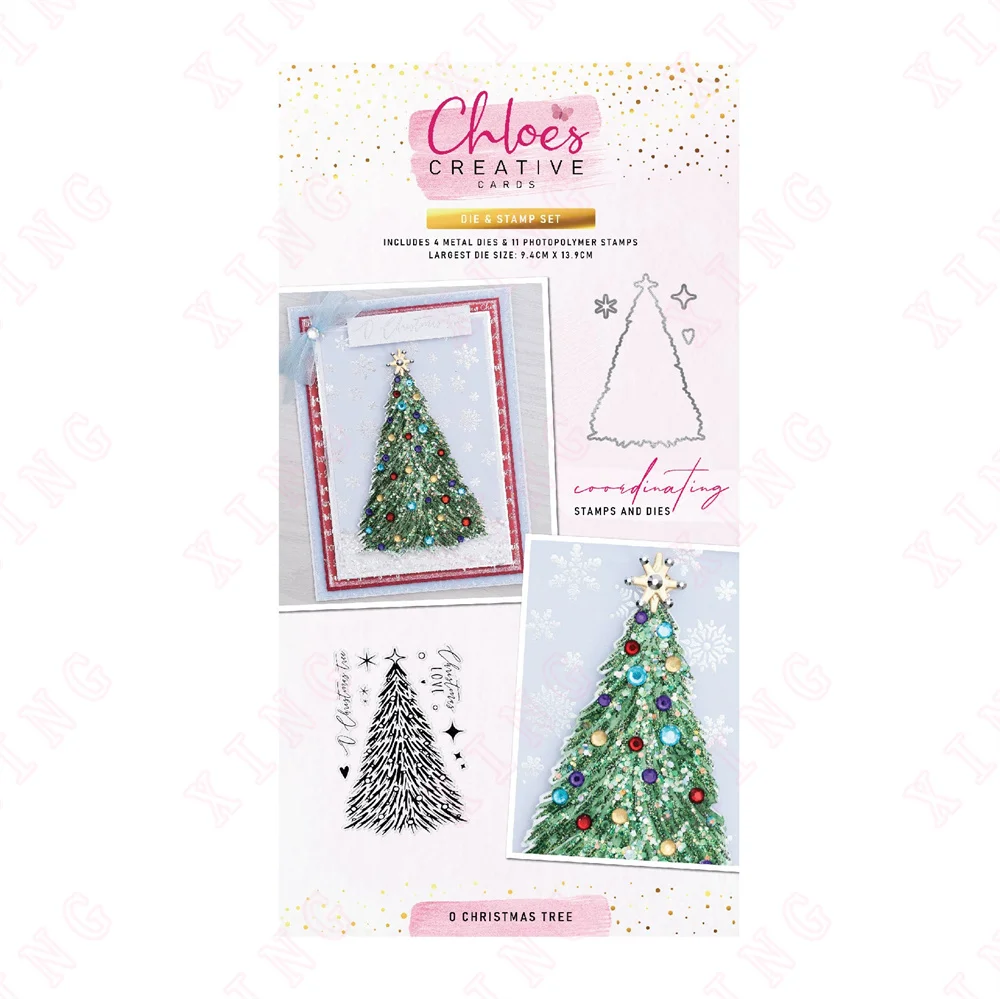 New Decoration Embossing Template Diy Greeting Card Handmade Craft Metal Cutting Dies O Christmas Tree Clear Silicone Stamps Set
New Decoration Embossing Template Diy Greeting Card Handmade Craft Metal Cutting Dies O Christmas Tree Clear Silicone Stamps Set