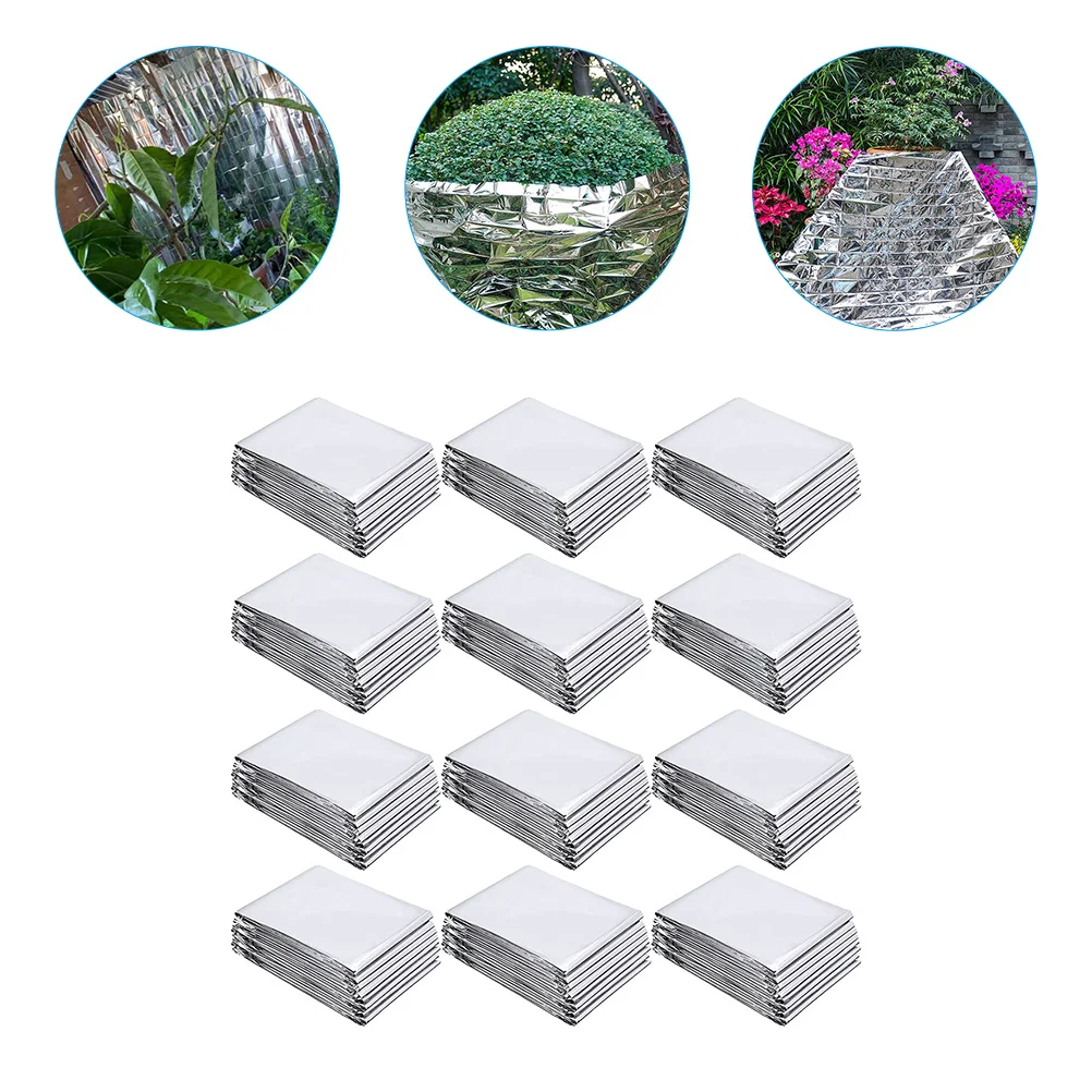 12 Sheets Garden Greenhouse Foil Film Soil Cover Blanket Outdoor Aluminum Eva Emergency Tent
12 Sheets Garden Greenhouse Foil Film Soil Cover Blanket Outdoor Aluminum Eva Emergency Tent