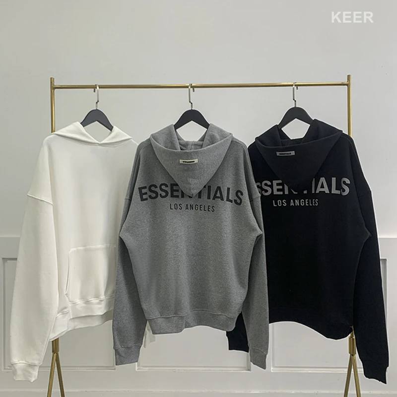 Essentials Men and Women Zipper Hoodie Sweatshirt Fashion Brand Back Rubber Letter 100% Cotton Hip Hop Loose Unisex Sweatshirt
Essentials Men and Women Zipper Hoodie Sweatshirt Fashion Brand Back Rubber Letter 100% Cotton Hip Hop Loose Unisex Sweatshirt