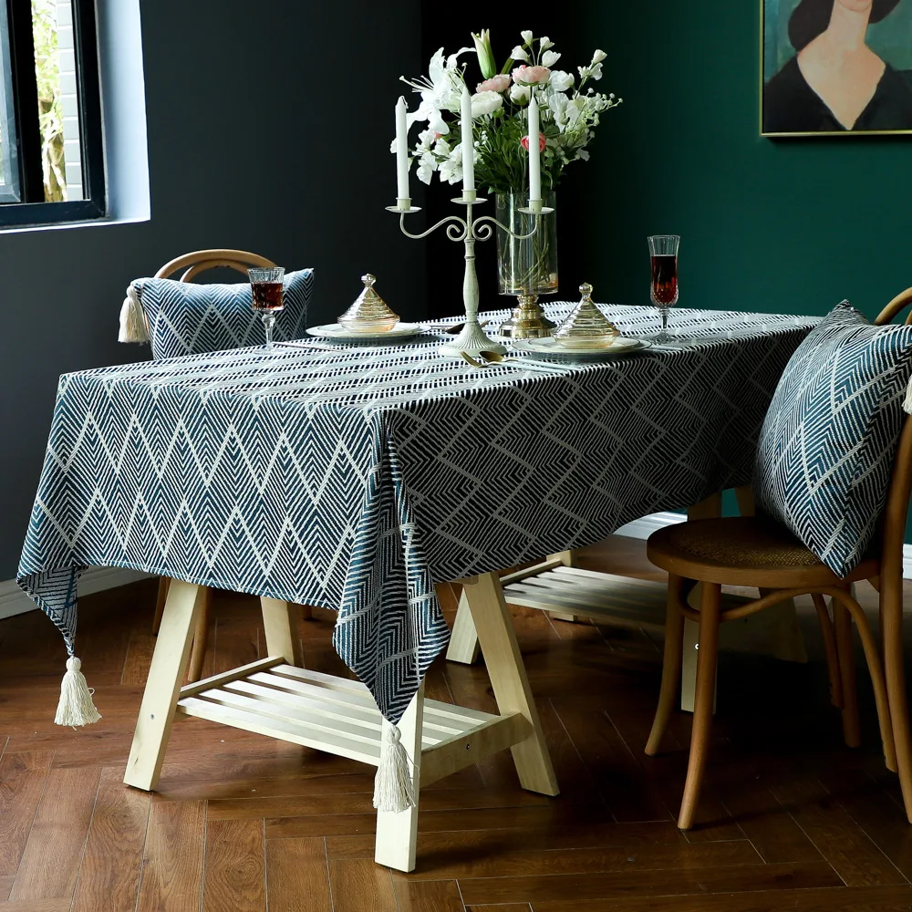Linen Cotton Tablecloth Cover with Tassels, Thickened Rectangular or Round Dining Table Cover for Weddings, Birthdays, and Party
Linen Cotton Tablecloth Cover with Tassels, Thickened Rectangular or Round Dining Table Cover for Weddings, Birthdays, and Party