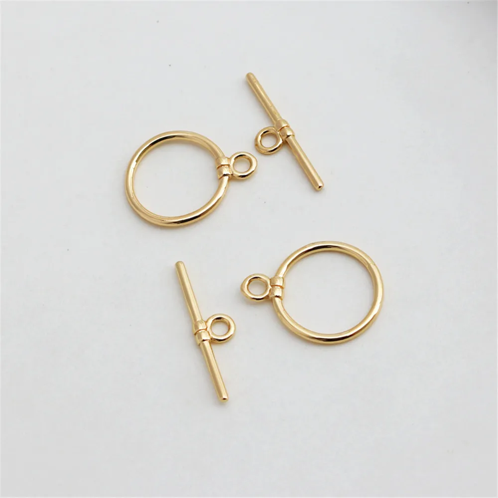 Buckle 14K gold color accessories straight bar IQ buckle bracelet buckle OT buckle 16mm connect DIY jewelry buckle
Buckle 14K gold color accessories straight bar IQ buckle bracelet buckle OT buckle 16mm connect DIY jewelry buckle