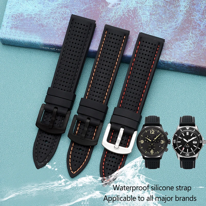 Suitable For Citizen Seiko C-asio silicone Watch strap Waterproof And Sweat-proof Watchband Universal Watch Acessories 20mm 22mm
Suitable For Citizen Seiko C-asio silicone Watch strap Waterproof And Sweat-proof Watchband Universal Watch Acessories 20mm 22mm