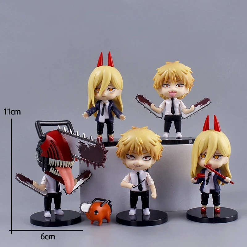 11Cm Anime Chainsaw Man Figure Pochita Power Electric Times Kawaii Q Version Figural Toys Car Decoration Pvc Model Doll Gift
11Cm Anime Chainsaw Man Figure Pochita Power Electric Times Kawaii Q Version Figural Toys Car Decoration Pvc Model Doll Gift