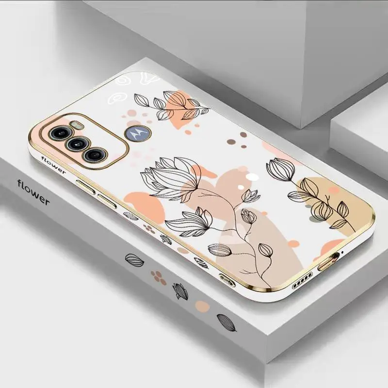 Simplicity Plants Luxury Plating Phone Case For Motorola Moto G60 G53 G52 G50 G42 G30 G20 G22 G52 E20 G9 Play Cover
Simplicity Plants Luxury Plating Phone Case For Motorola Moto G60 G53 G52 G50 G42 G30 G20 G22 G52 E20 G9 Play Cover