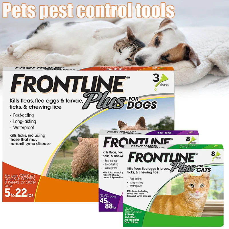 Dogs Cats Repellent Long-lasting Pet External Deworming Drops Animal Repellent Cat Remove Fleas And Lice Health Care Supplies
Dogs Cats Repellent Long-lasting Pet External Deworming Drops Animal Repellent Cat Remove Fleas And Lice Health Care Supplies