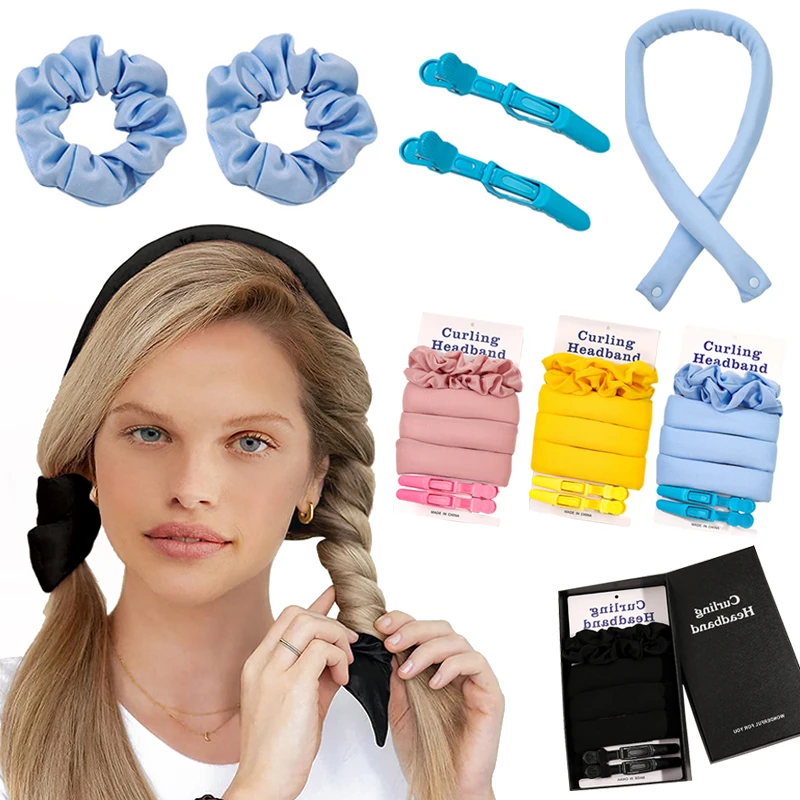 Heatless Curling Rod Headband Lazy Hair Culers Foam Sponge Flower Curling Iron Lazy Curler Set Modeling DIY Hair Styling Tools
Heatless Curling Rod Headband Lazy Hair Culers Foam Sponge Flower Curling Iron Lazy Curler Set Modeling DIY Hair Styling Tools