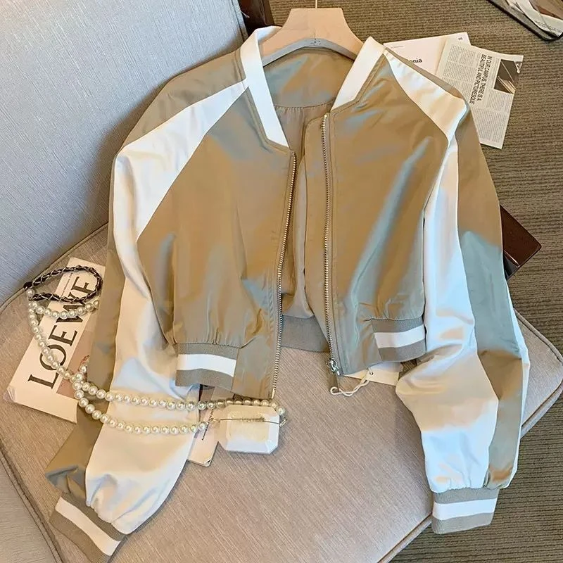 Deeptown Vintage Cropped Bomber Jacket Women Korean Fashion Short Jackets Streetwear Track Coats Oversize Harajuku Style Outwear
Deeptown Vintage Cropped Bomber Jacket Women Korean Fashion Short Jackets Streetwear Track Coats Oversize Harajuku Style Outwear