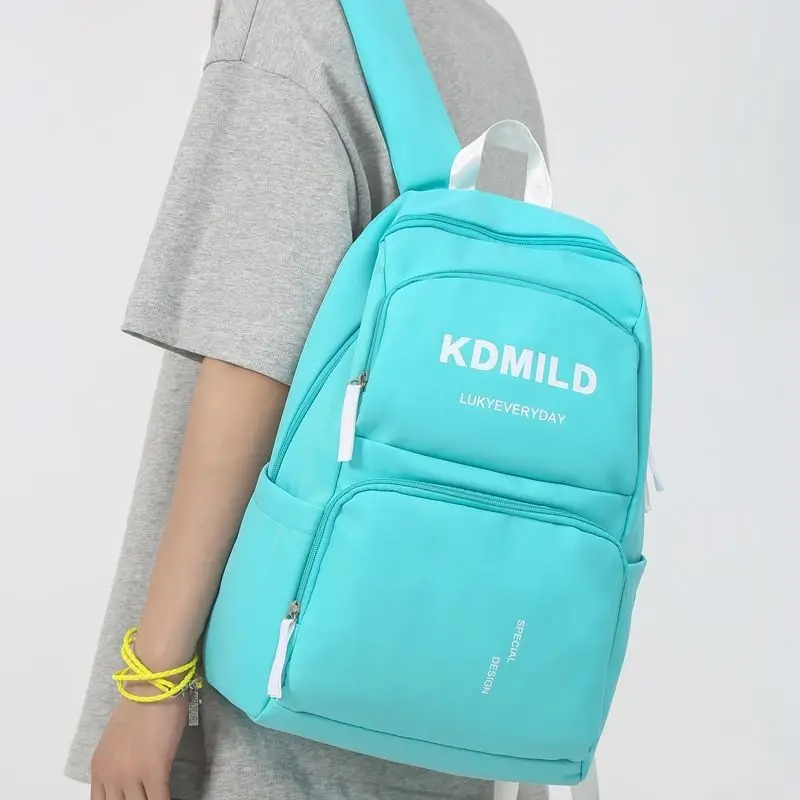 College Student High School Bags Women Backpack for School Teenagers Girls Boys Campus Youth Nylon Bookbag Casual Korean Bagpack
College Student High School Bags Women Backpack for School Teenagers Girls Boys Campus Youth Nylon Bookbag Casual Korean Bagpack