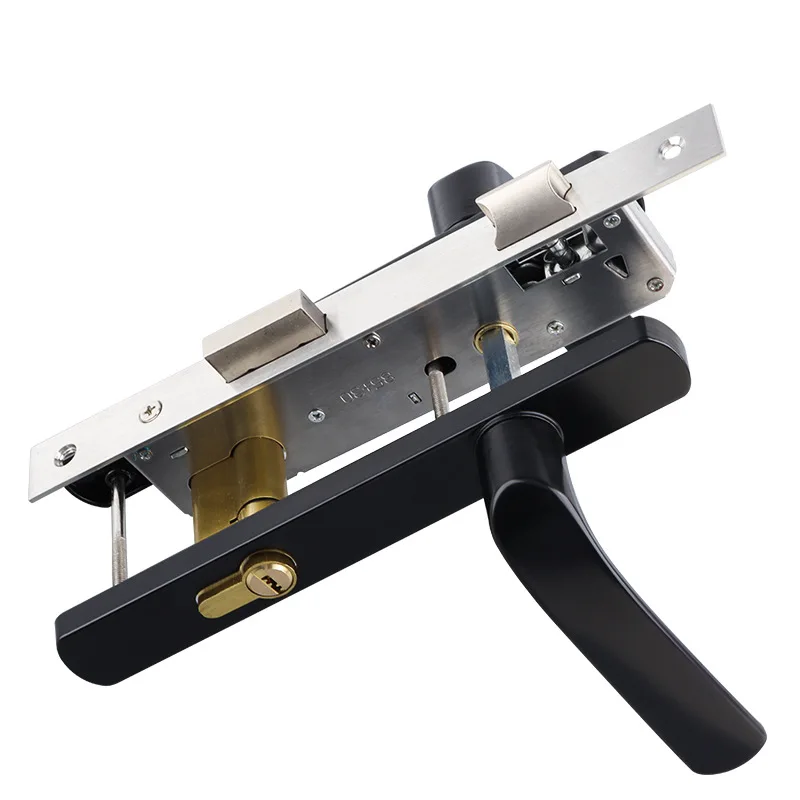 2023 Aluminum Door Lock Aluminum Alloy Single Point Door Lock Aluminum Alloy Door Handle 85+30 Lock Body Lock Accessory
2023 Aluminum Door Lock Aluminum Alloy Single Point Door Lock Aluminum Alloy Door Handle 85+30 Lock Body Lock Accessory
