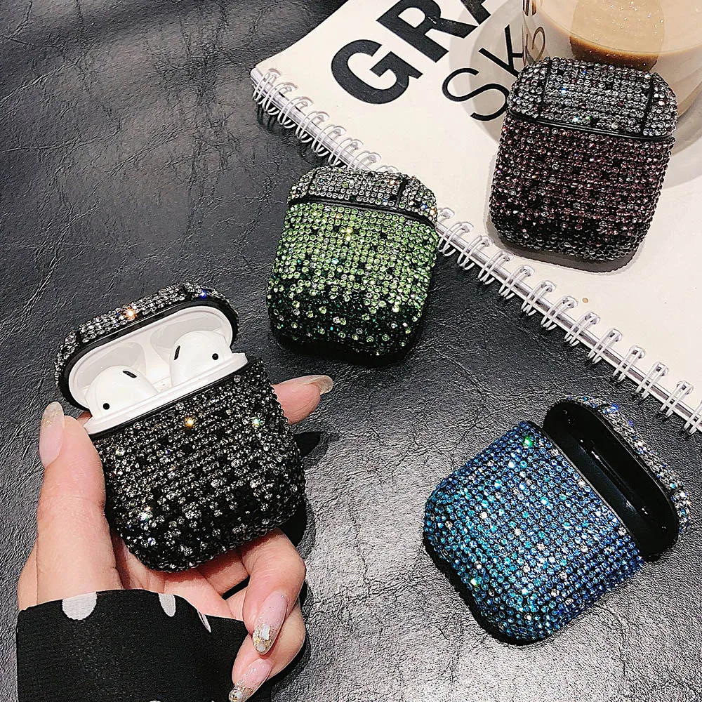 Gradient Crystal Earphone Case For Apple Airpods Pro 2 1 AirPod Air Pods Cute Cases Hard Headphone Cover Bling Protective Shell
Gradient Crystal Earphone Case For Apple Airpods Pro 2 1 AirPod Air Pods Cute Cases Hard Headphone Cover Bling Protective Shell