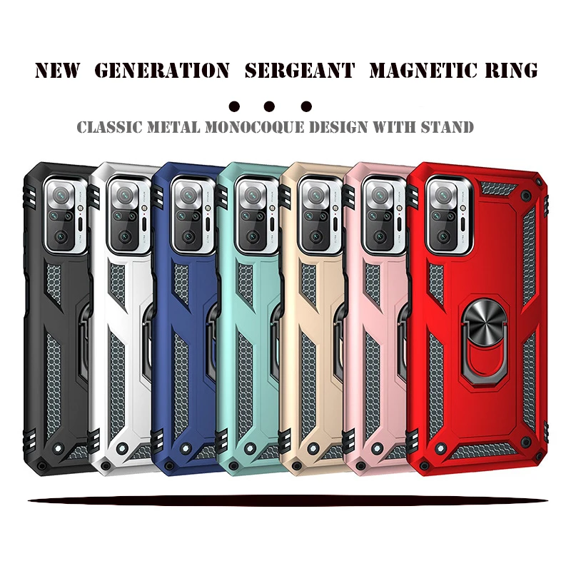 Sergeant Ring Bracket Anti-fall Magnetic Suction for Xiaomi Redmi Note 8 9 10 11 10s 9a 5g Phone Case Hard Protection Cover
Sergeant Ring Bracket Anti-fall Magnetic Suction for Xiaomi Redmi Note 8 9 10 11 10s 9a 5g Phone Case Hard Protection Cover