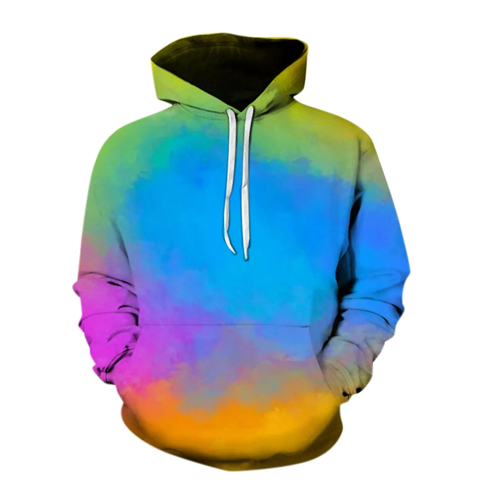 Men Casual Hoodies Oversize Rainbow Printed Color-Matching Hooded Sweetshirts Drawstring Pocket Casual Daily Clothing For Mens
Men Casual Hoodies Oversize Rainbow Printed Color-Matching Hooded Sweetshirts Drawstring Pocket Casual Daily Clothing For Mens